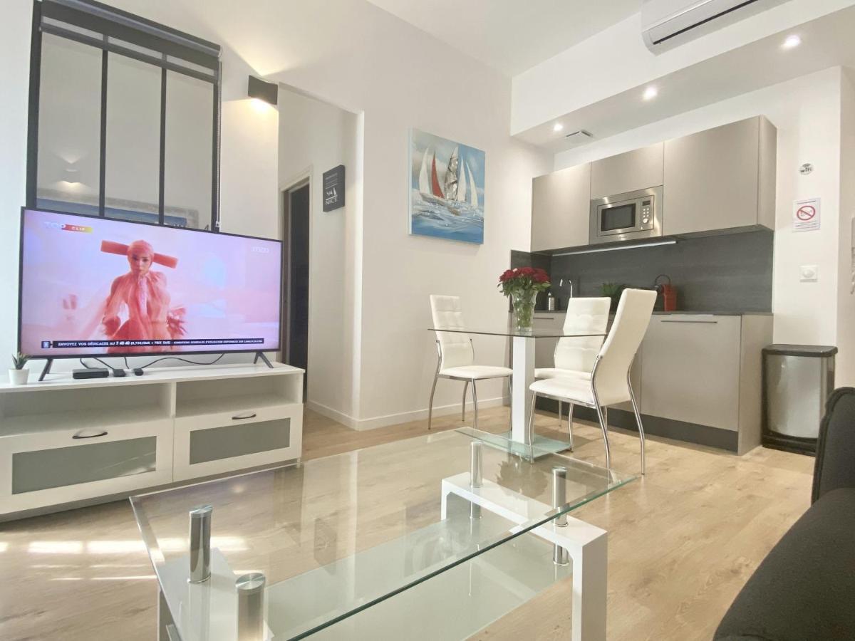 Central Modern Flat Lamartine Nice Buitenkant foto
